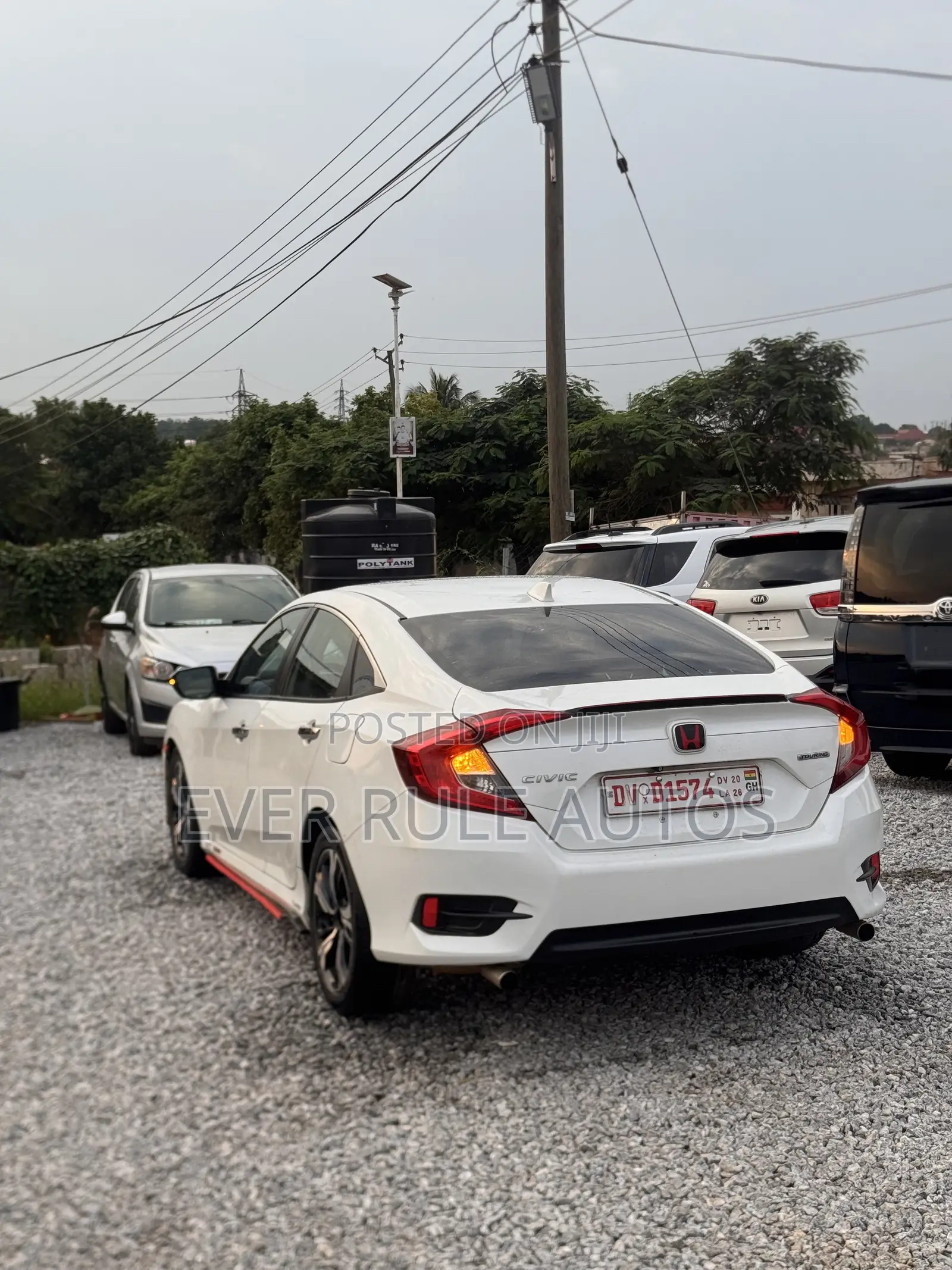 Honda Civic Touring 4dr Sedan (1.5L 4cyl) 2016 White