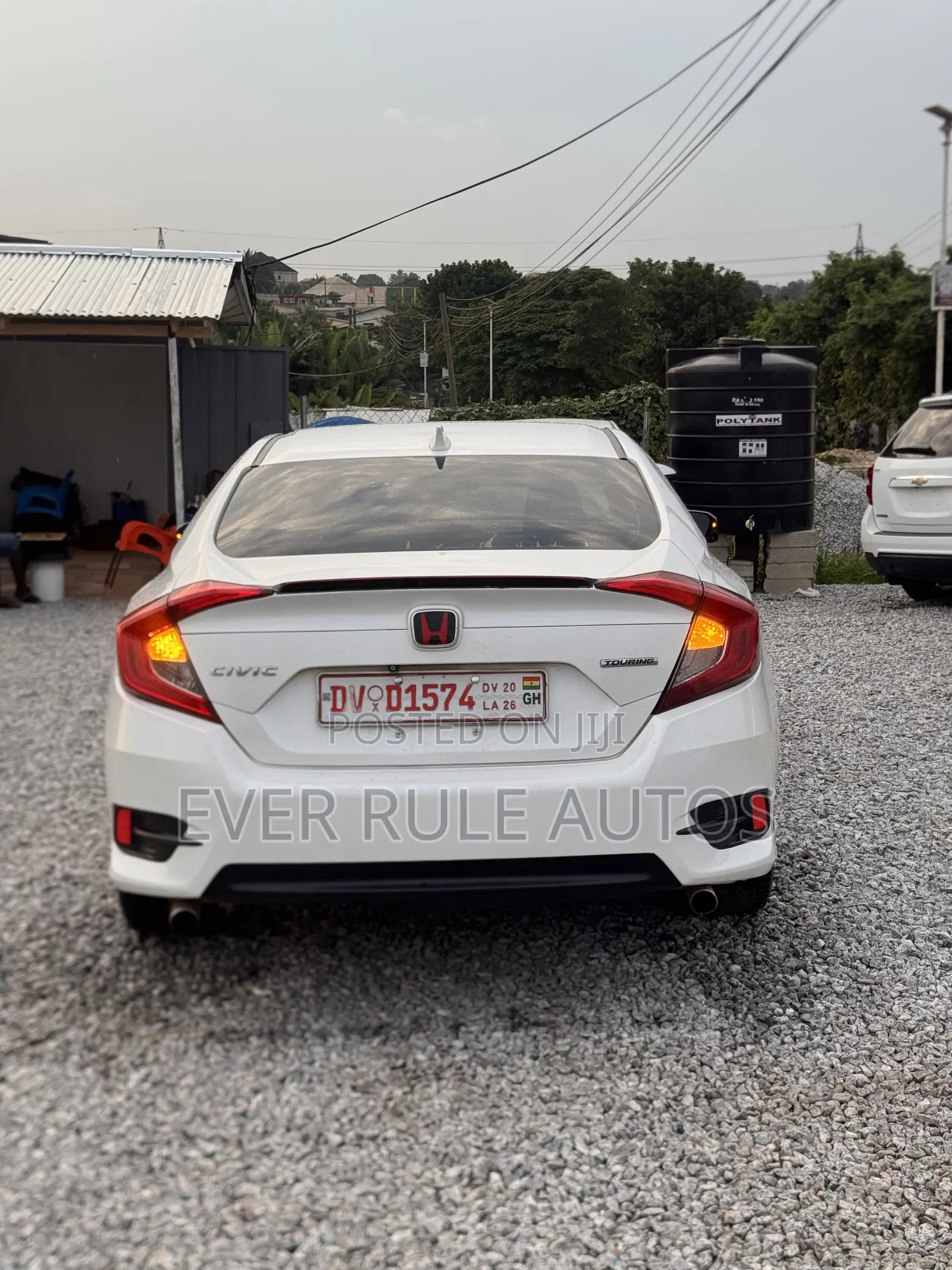 Honda Civic Touring 4dr Sedan (1.5L 4cyl) 2016 White