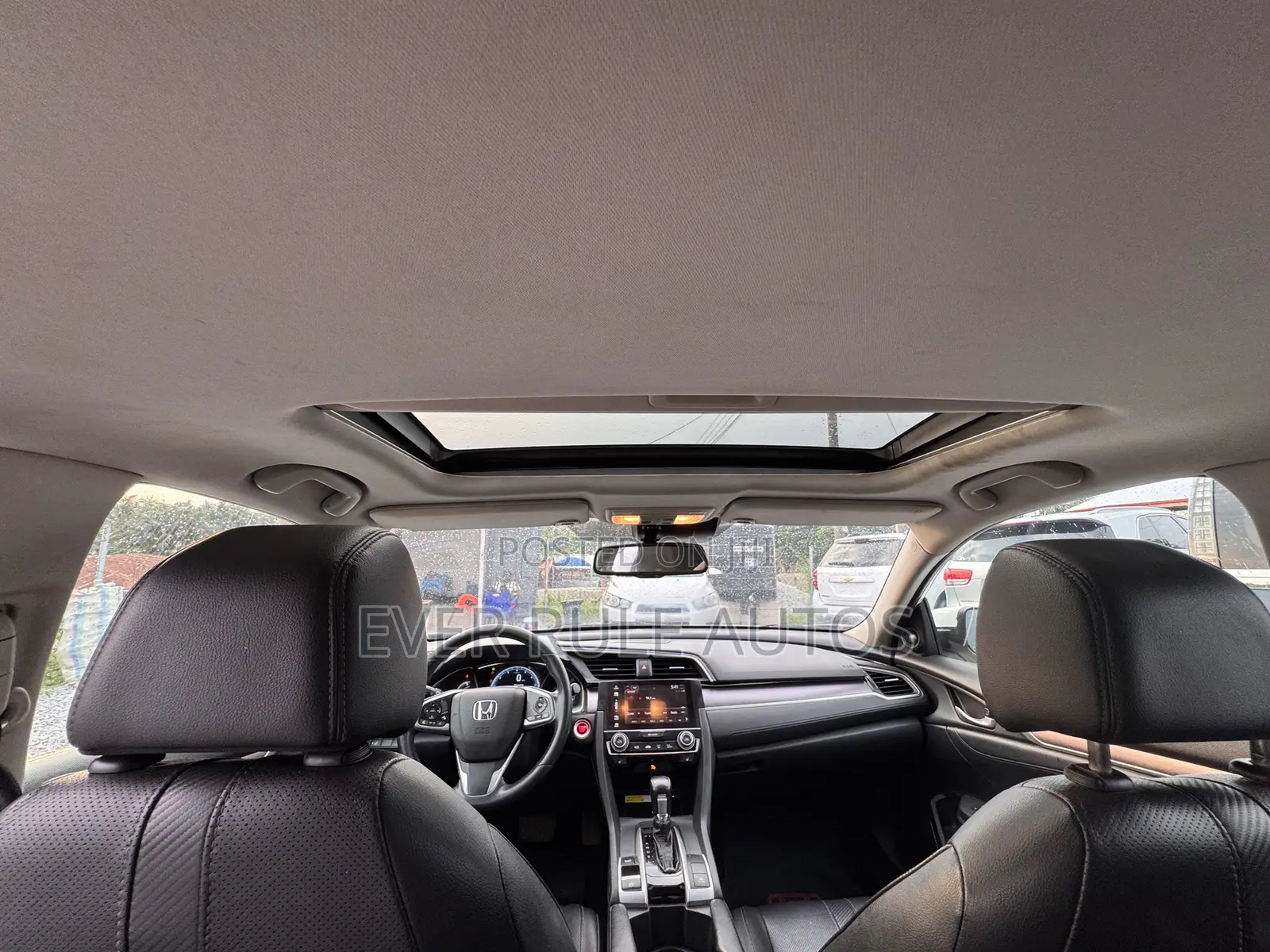 Honda Civic Touring 4dr Sedan (1.5L 4cyl) 2016 White