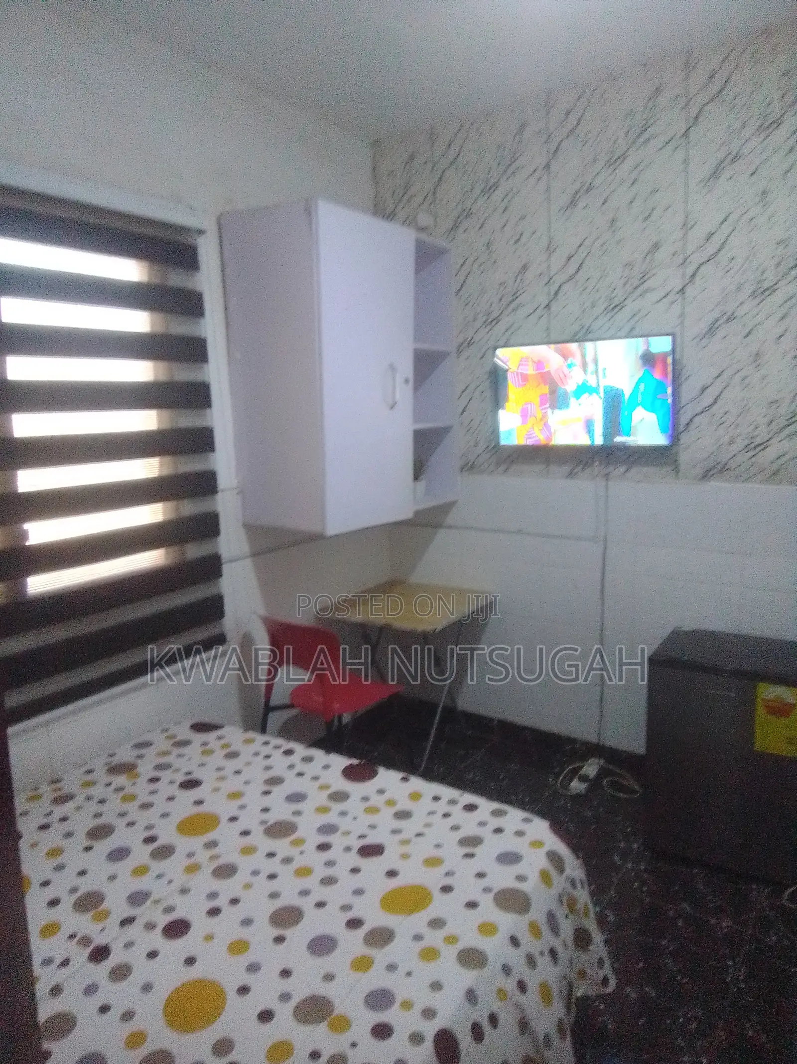 Nice Furnished Single Room Apartment for Short Stay at Nungua Barrier