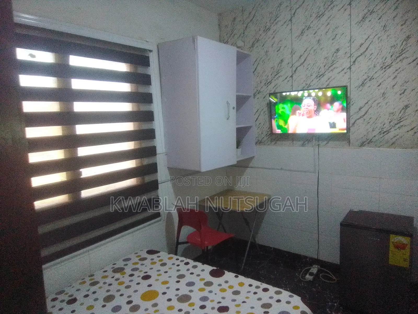 Nice Furnished Single Room Apartment for Short Stay at Nungua Barrier