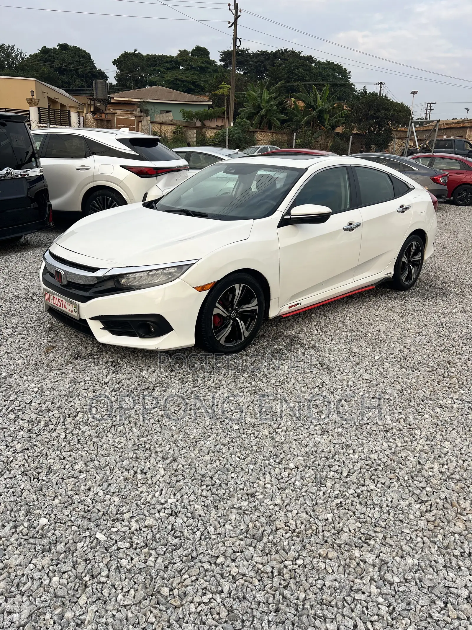 Honda Civic Sport Touring 4dr Hatchback (1.5L 4cyl) 2017 White
