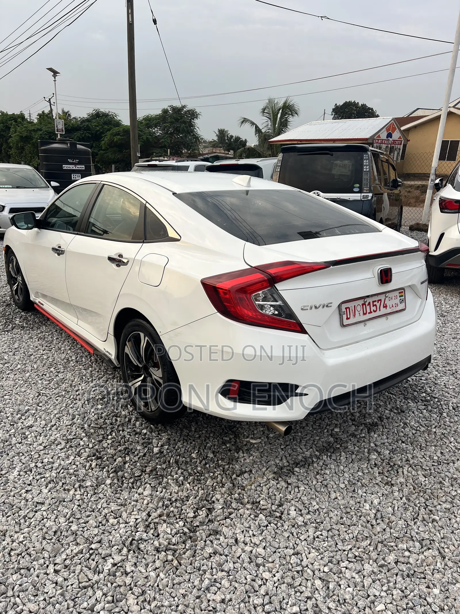 Honda Civic Sport Touring 4dr Hatchback (1.5L 4cyl) 2017 White