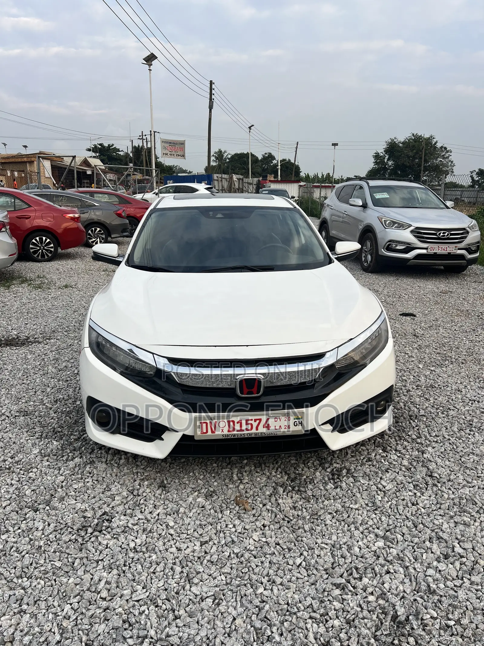 Honda Civic Sport Touring 4dr Hatchback (1.5L 4cyl) 2017 White