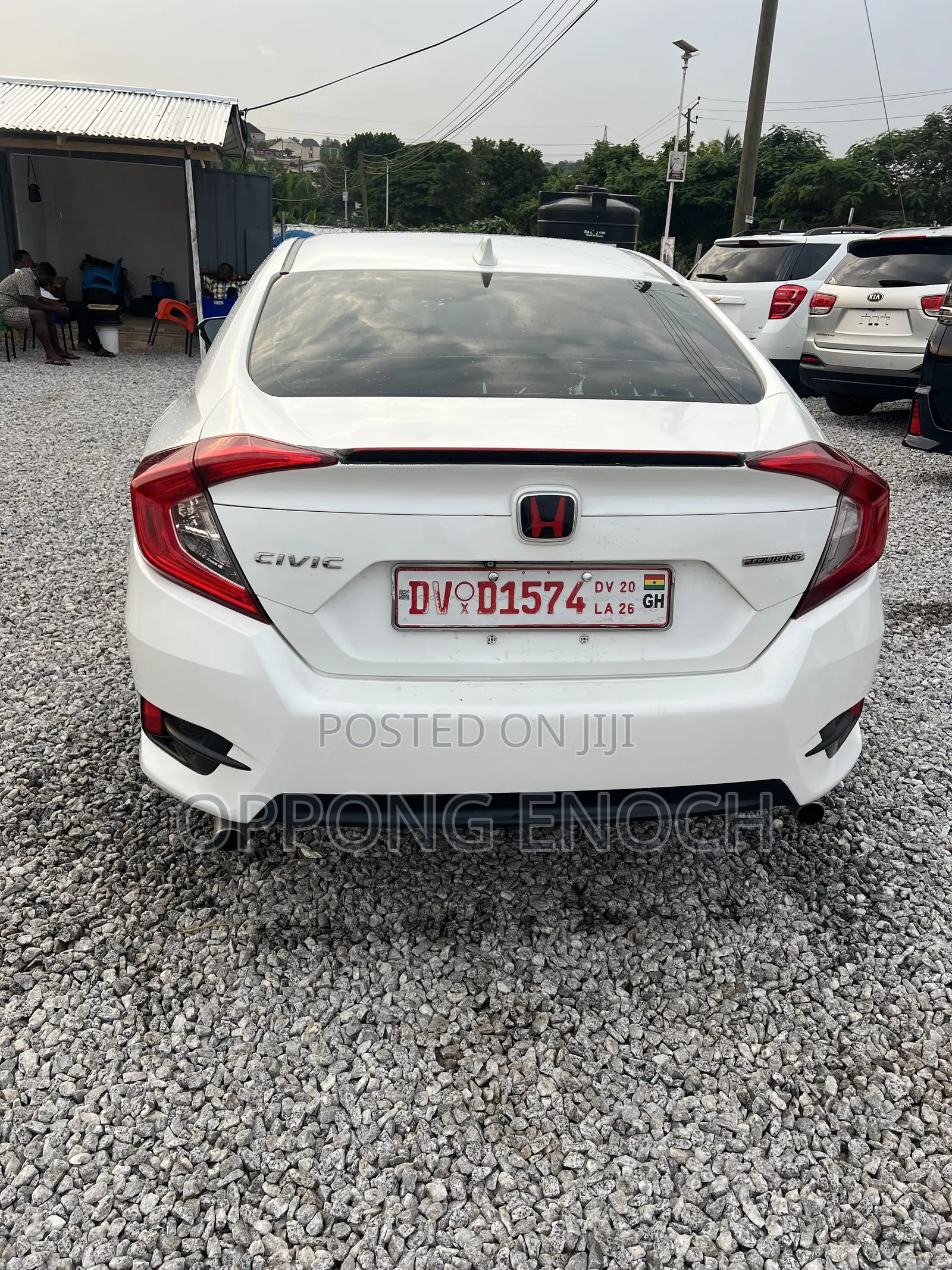 Honda Civic Sport Touring 4dr Hatchback (1.5L 4cyl) 2017 White
