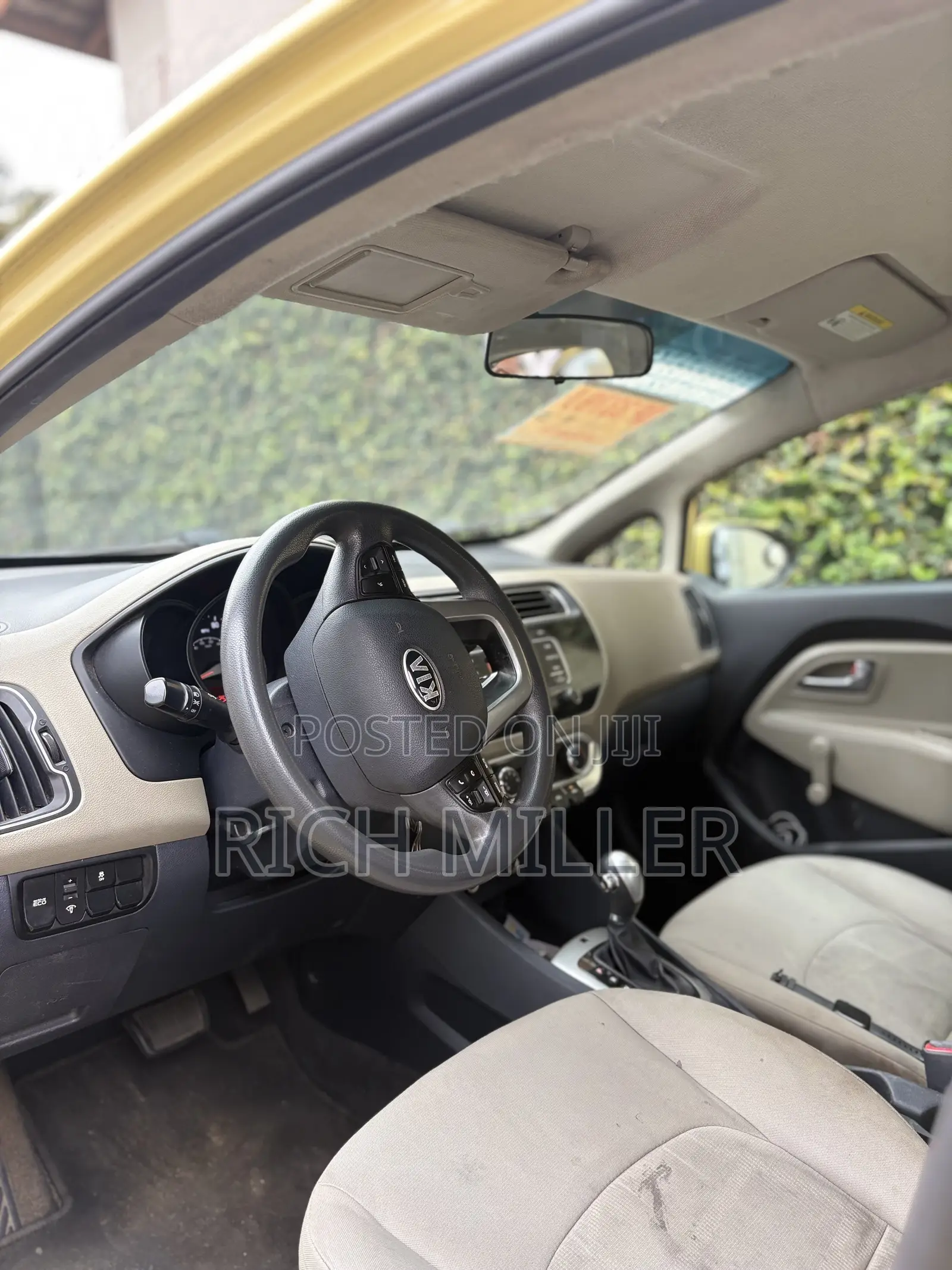 Kia Rio 2016 Yellow