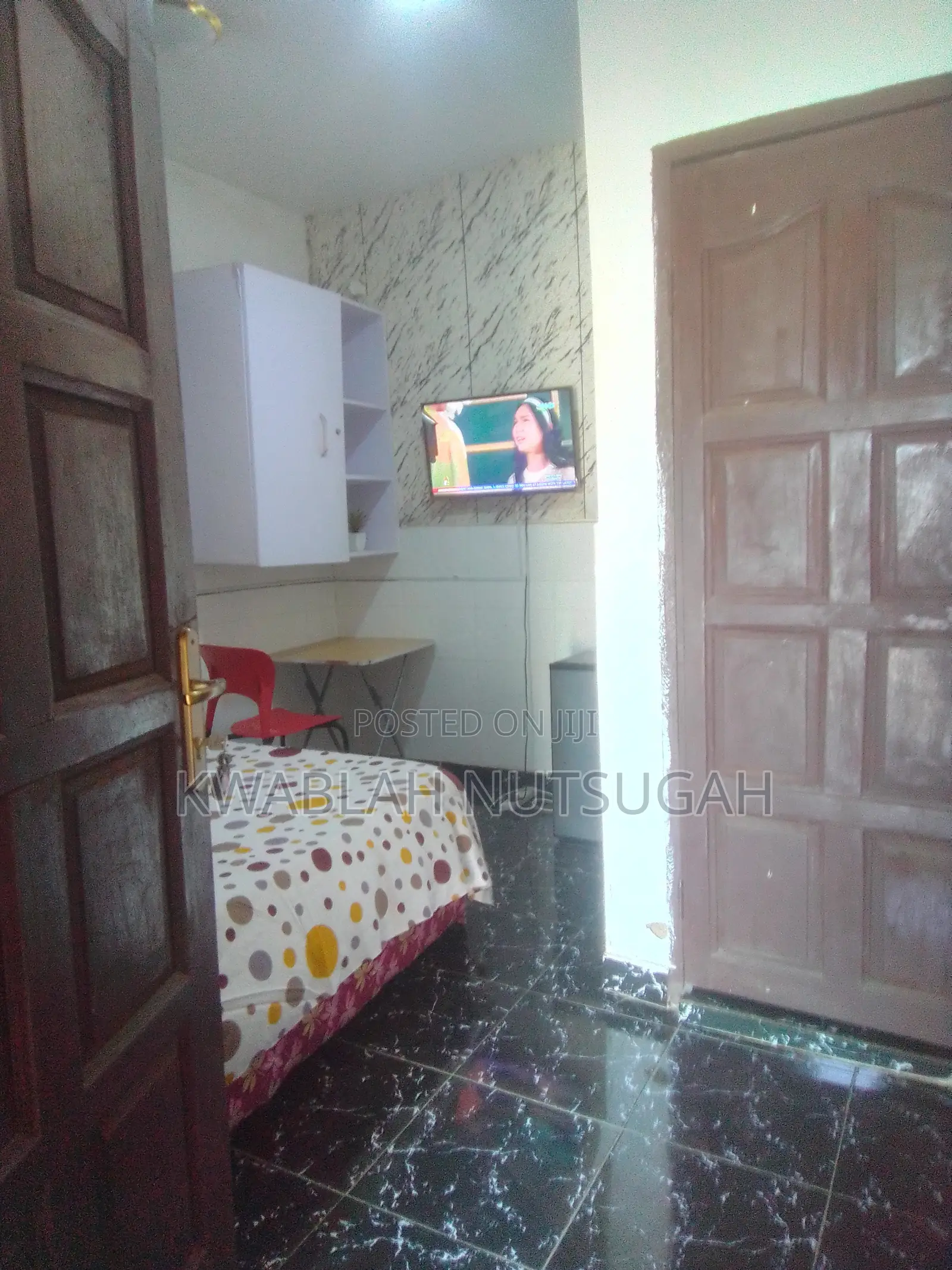 Nice Furnished Single Room Apartment for Short Stay at Nungua Barrier