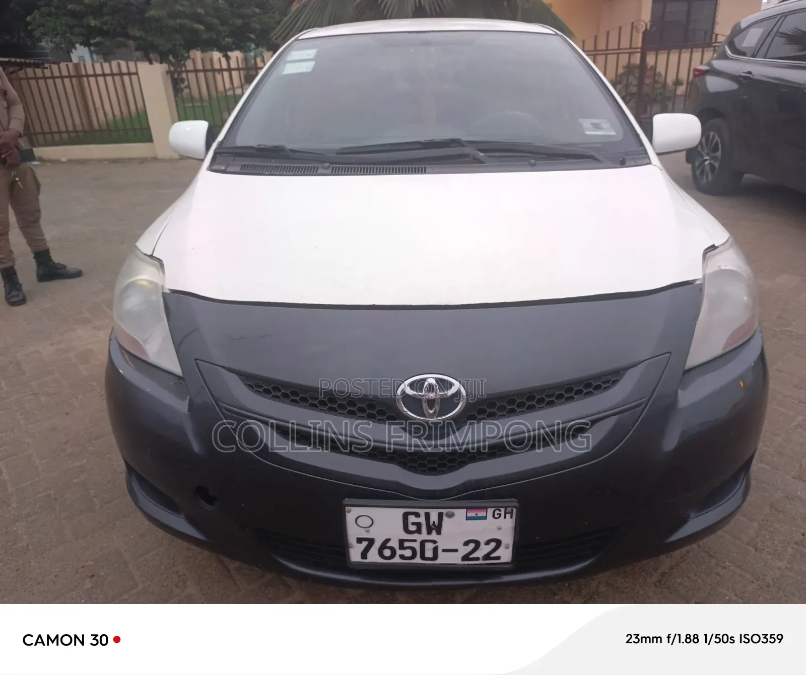Toyota Yaris 2009 White