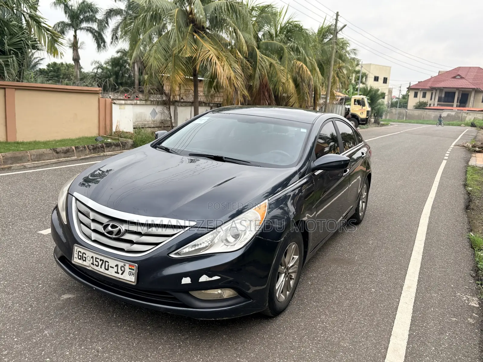 Hyundai Sonata GLS Sedan FWD (2.4L 4cyl 6A) 2013 Blue
