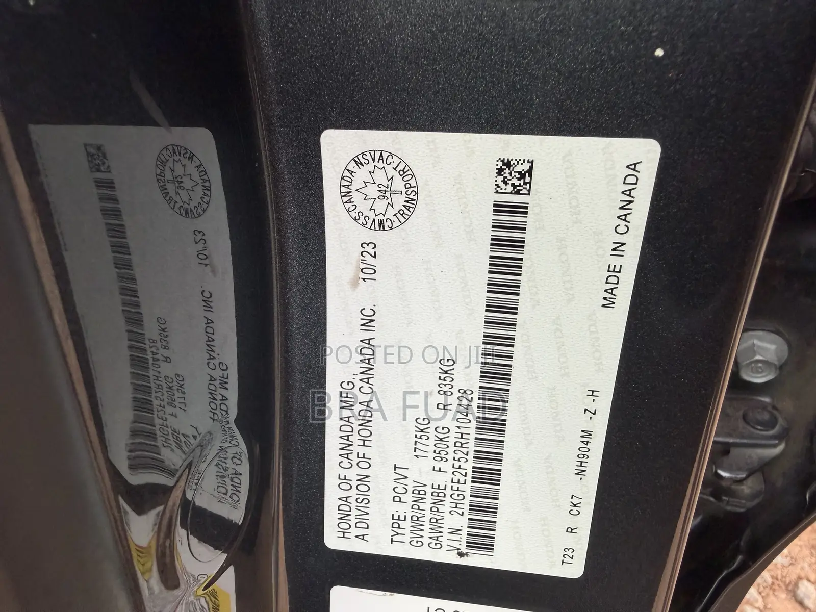 Honda Civic Sport CVT 2024 Gray