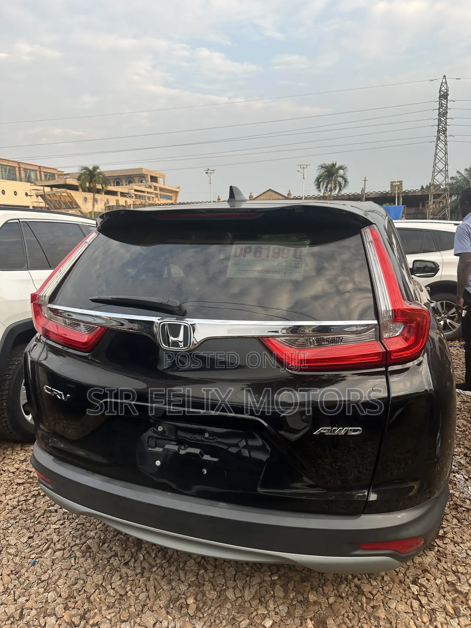 Honda CR-V EX AWD 2019 Black