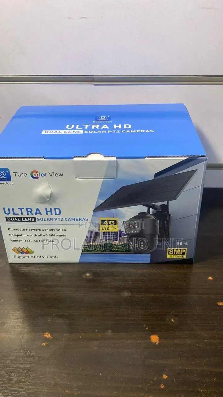4G Dual Lens CCTV Solar Camera Eseecloud