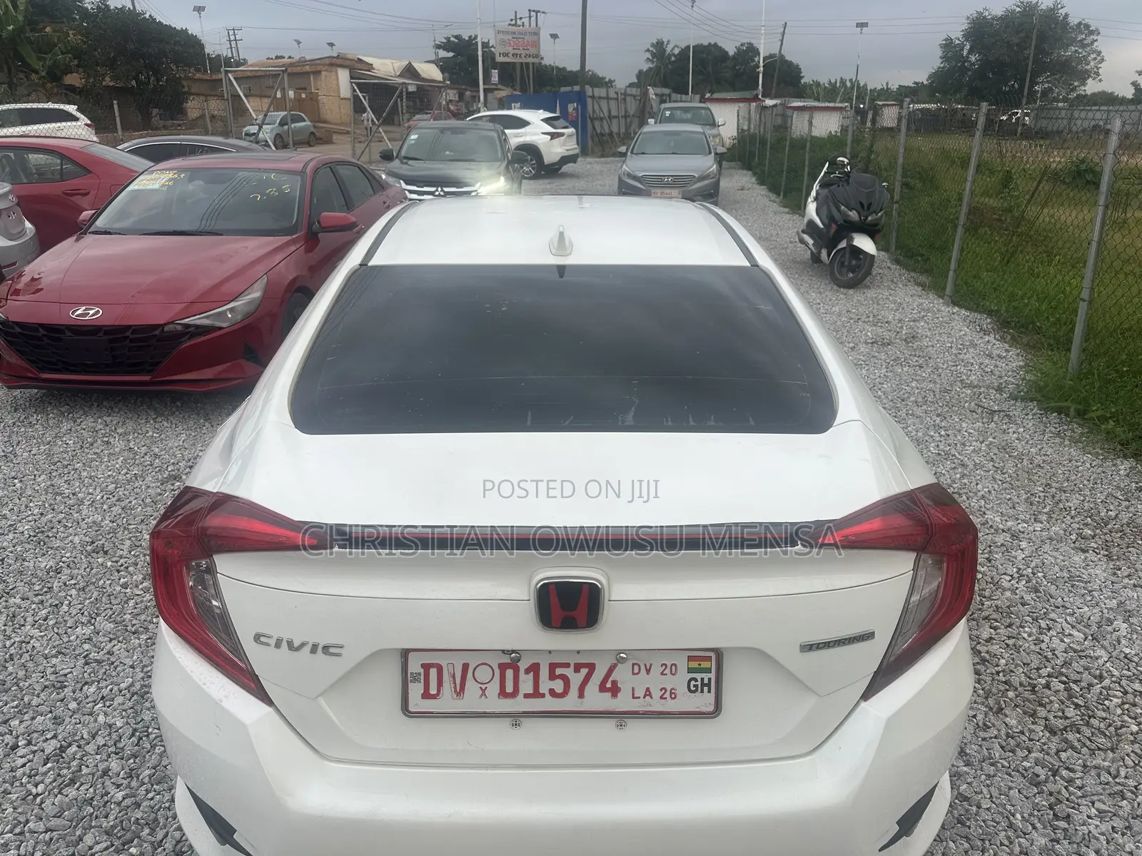 Honda Civic Touring 2dr Coupe (1.5L 4cyl) 2016 White