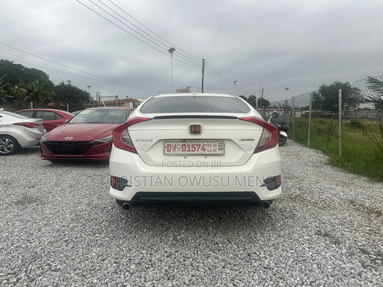Honda Civic Touring 2dr Coupe (1.5L 4cyl) 2016 White