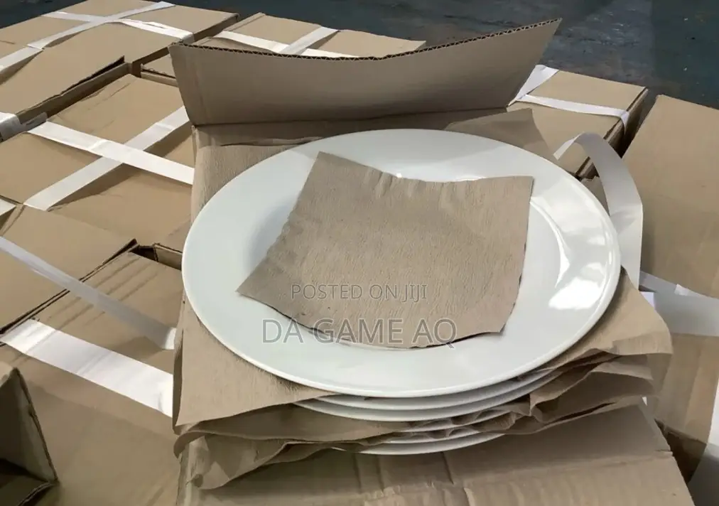 White Porcelain Plate