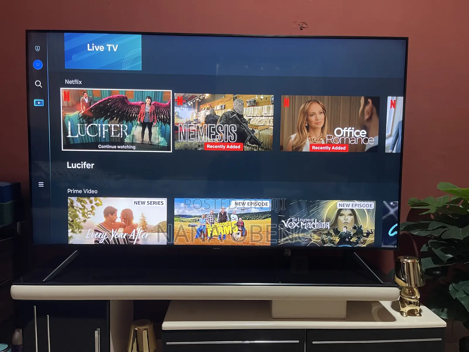 Samsung 55” Crystal UHD Smart TV