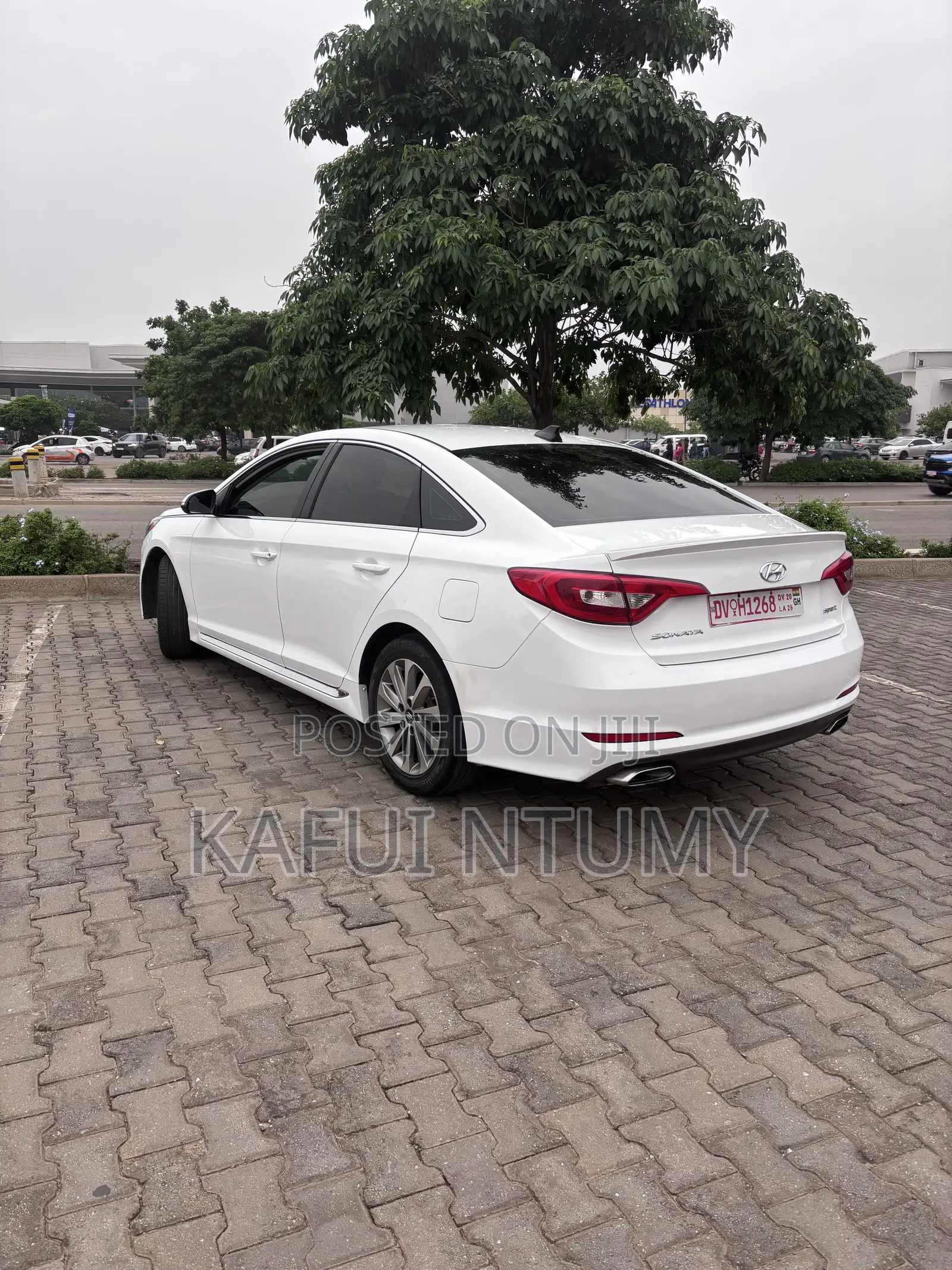 Hyundai Sonata Sport Sedan FWD (2.4L 4cyl 6A) 2017 White