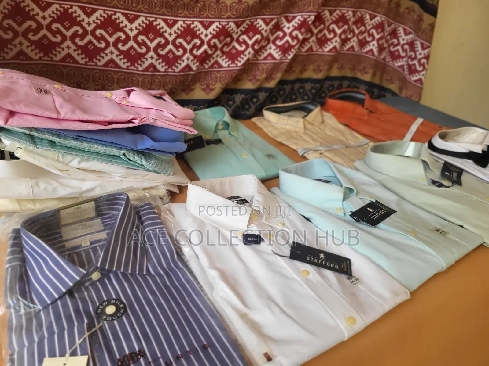High-Grade Men's Formal Shirts (Stafford, Hawes Curtis, Van Heusen)