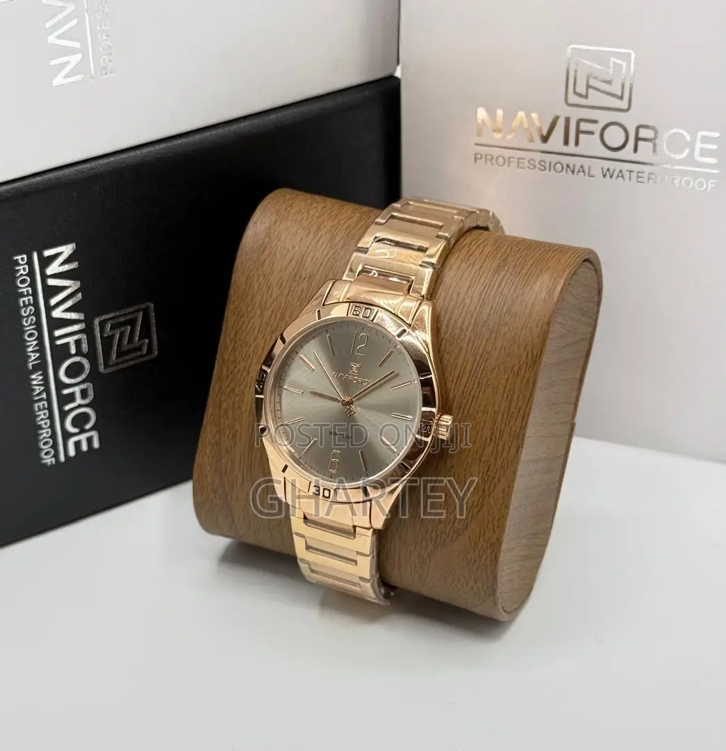 Naviforce Ladies Chain Watch- Perfect Gift for Her Available in Box