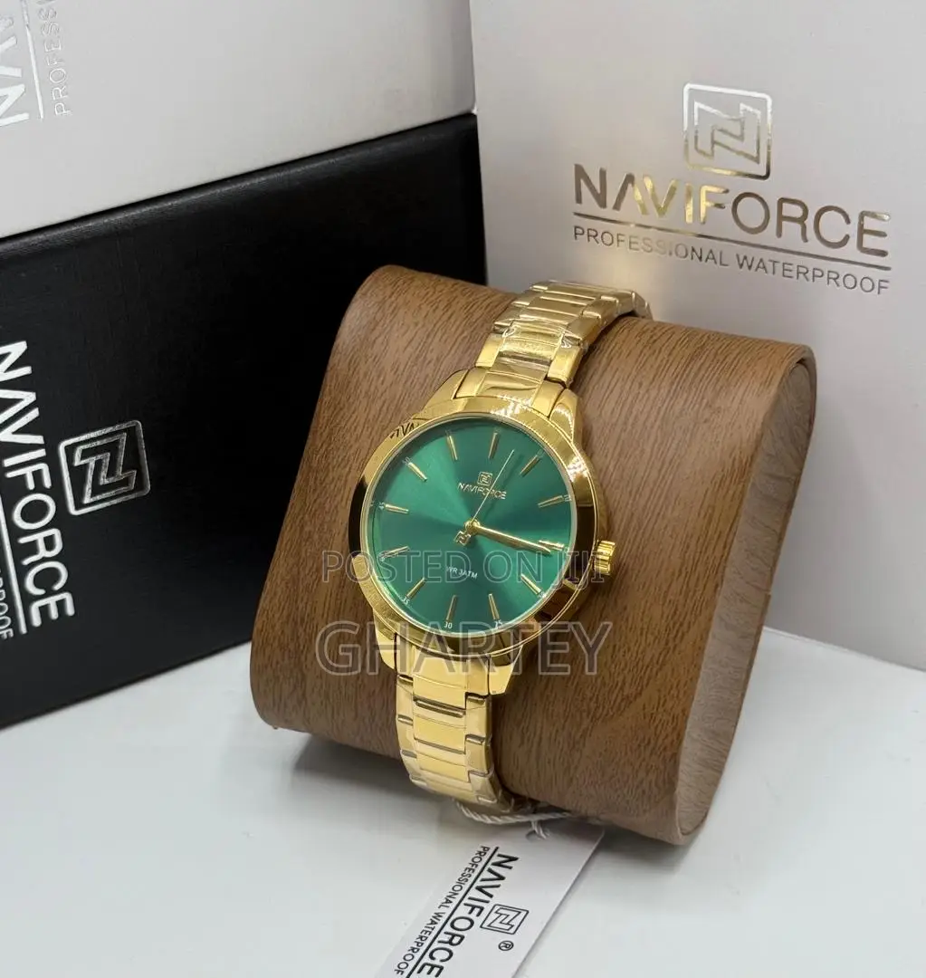 Naviforce Ladies Chain Watch- Perfect Gift for Her Available in Box