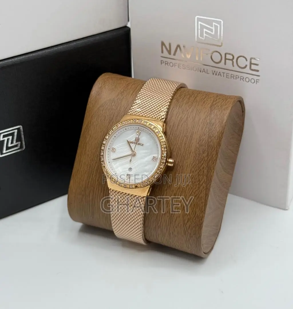 Naviforce Ladies Chain Watch- Perfect Gift for Her Available in Box
