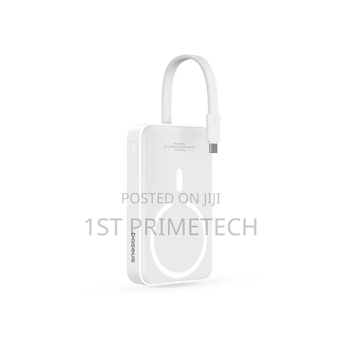 Baseus Magnetic Power Bank 30W 10000mAh With Built-in USB-C Cable