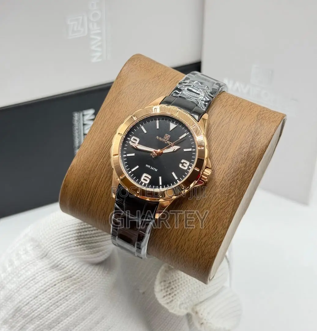 Simple Ladies Business Watch - Analog Chain Watch for Ladies