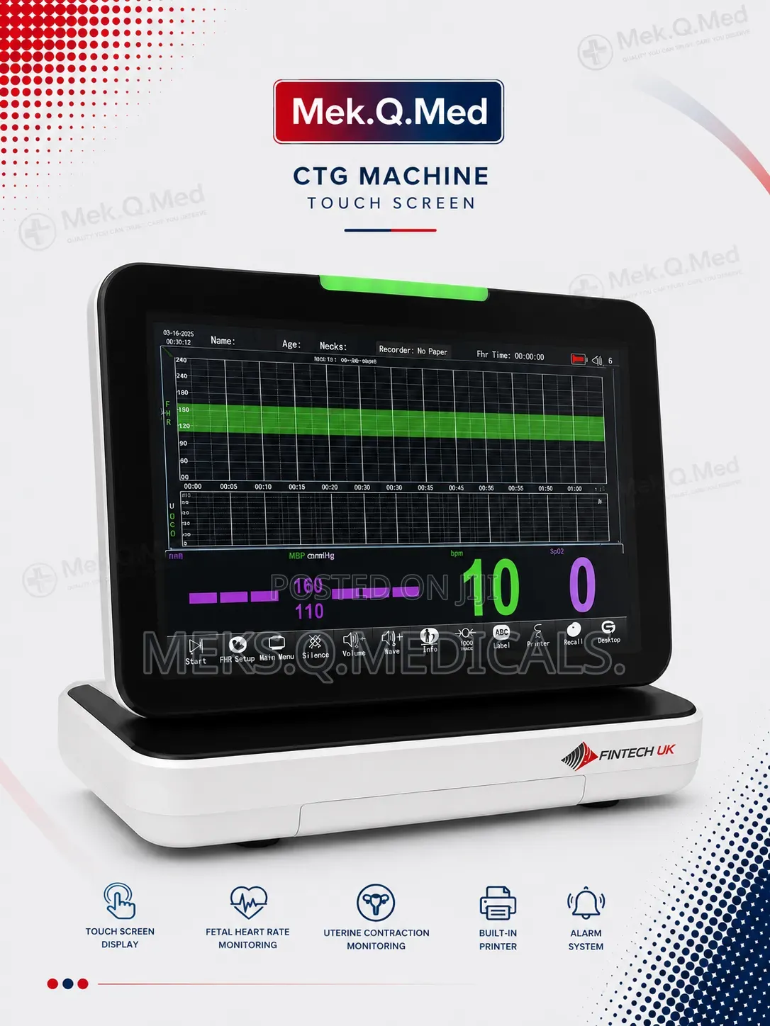 CTG Machine ( Touch Screen)