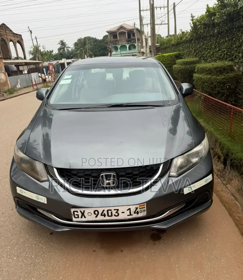 Honda Civic Sedan EX 2013 Silver