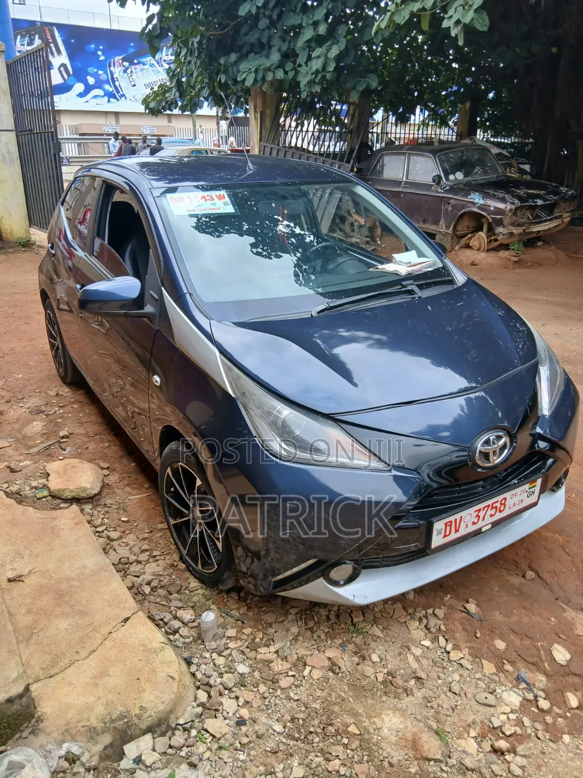 Toyota Aygo 2016 Matt Black