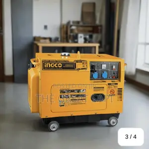 Ingco 4.5 kW Single Phase Diesel Generator With Electric Start