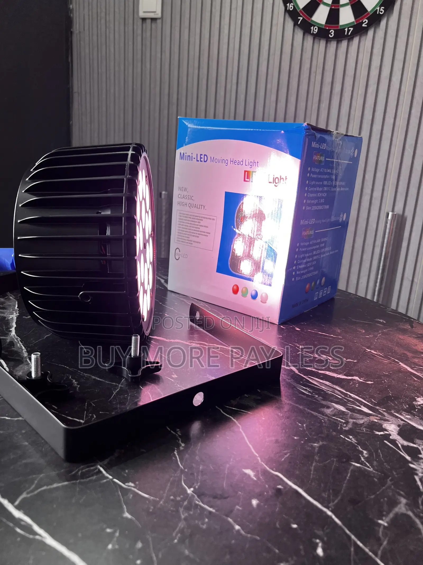 Professional 18-Led Flat PAR Stage Light Fixture