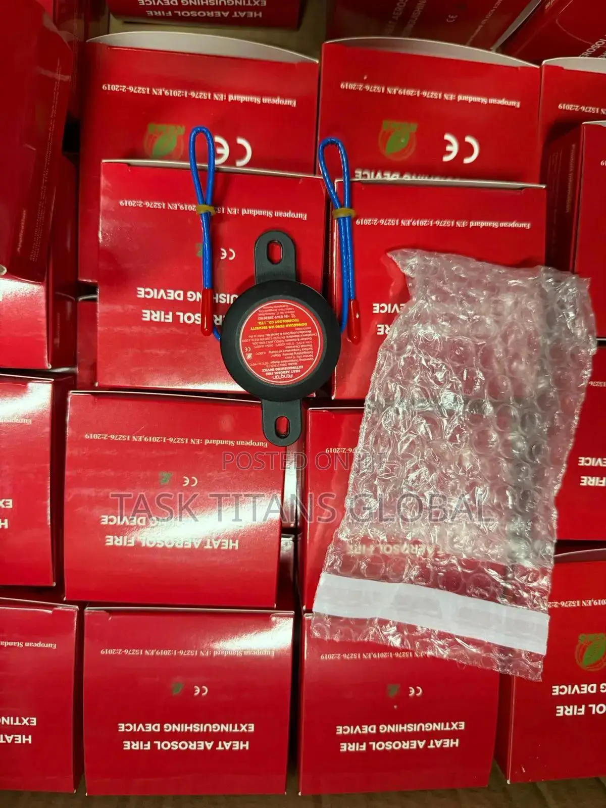 Heat Aerosol Fire Extinguisher