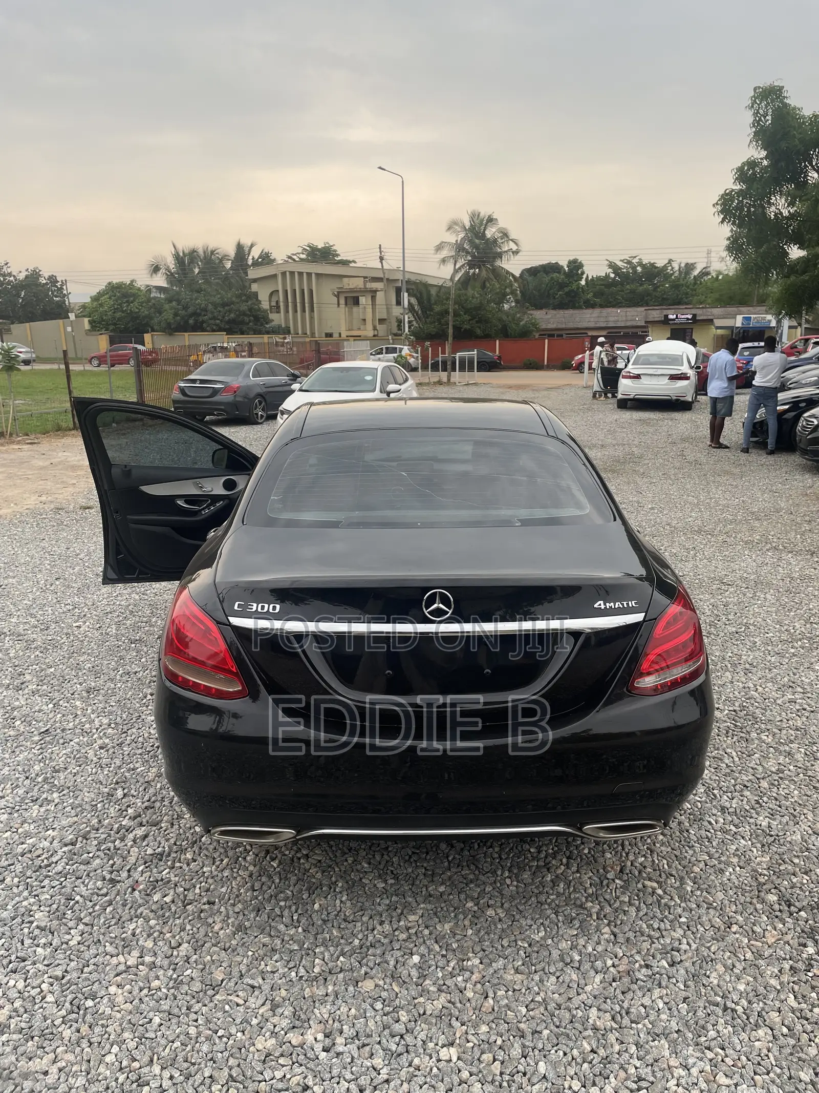 Mercedes-Benz C300 Sport 4dr AWD 4Matic Sedan (2.0L 4cyl 7A) 2015 Black