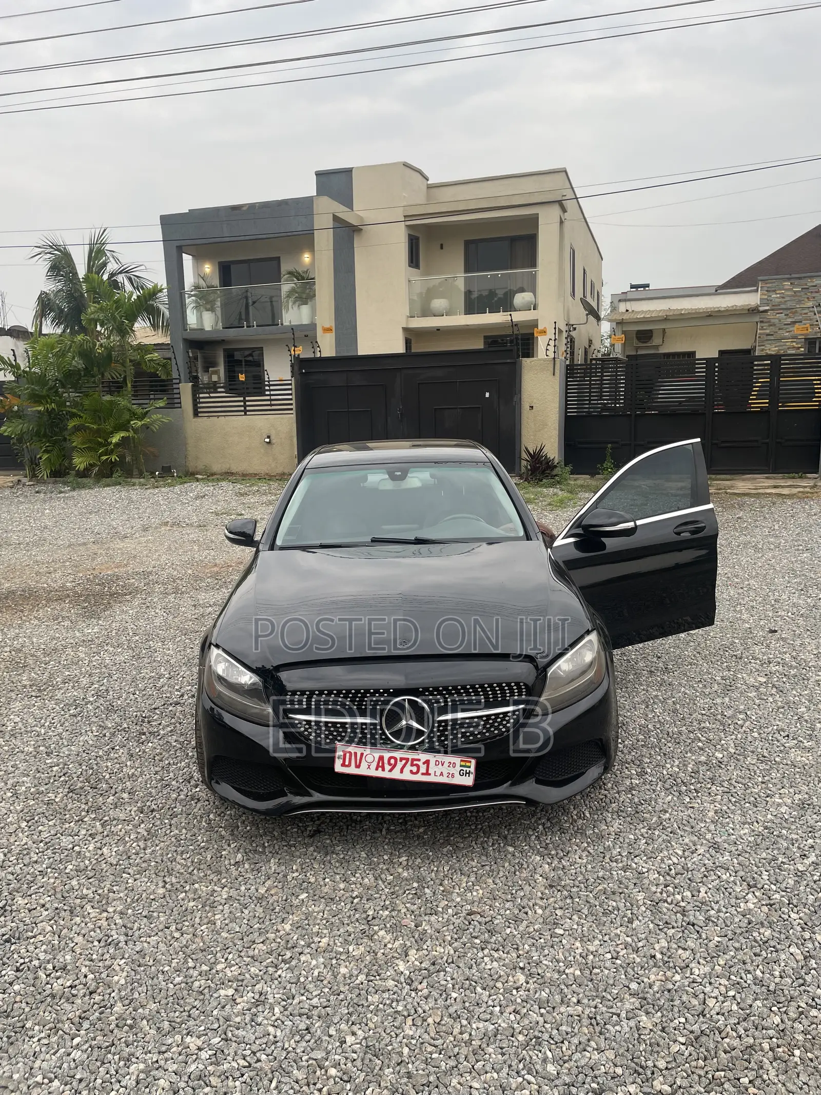 Mercedes-Benz C300 Sport 4dr AWD 4Matic Sedan (2.0L 4cyl 7A) 2015 Black