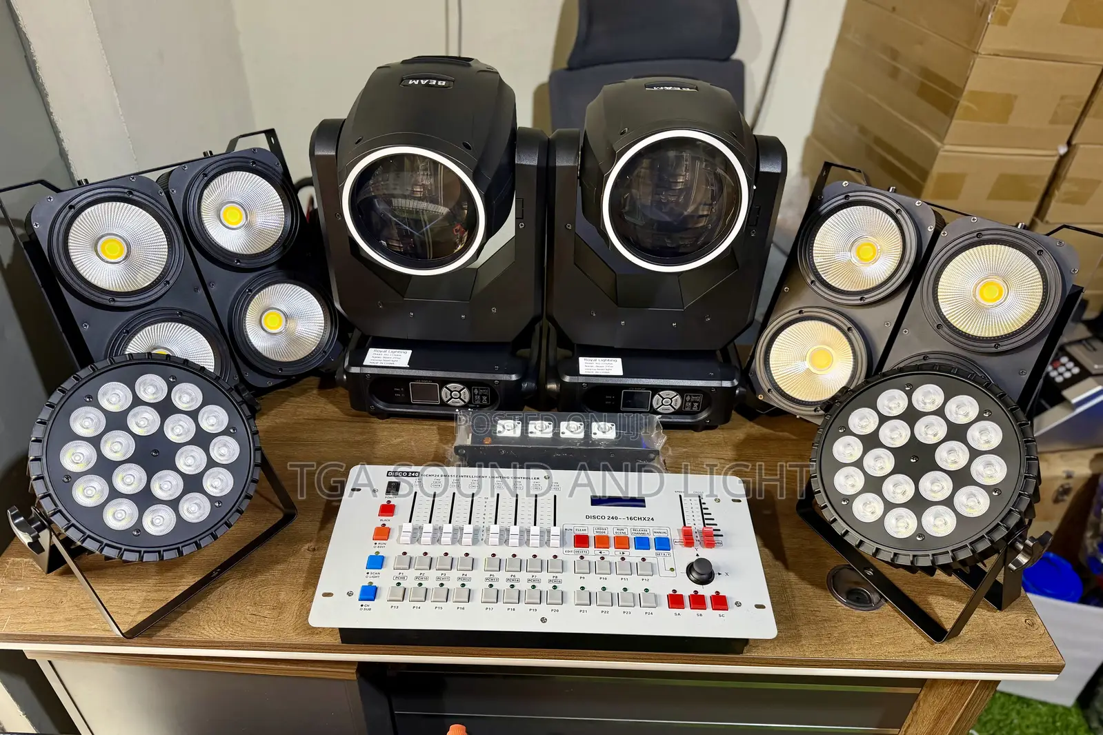 Stage Lighting Equipment Bundle