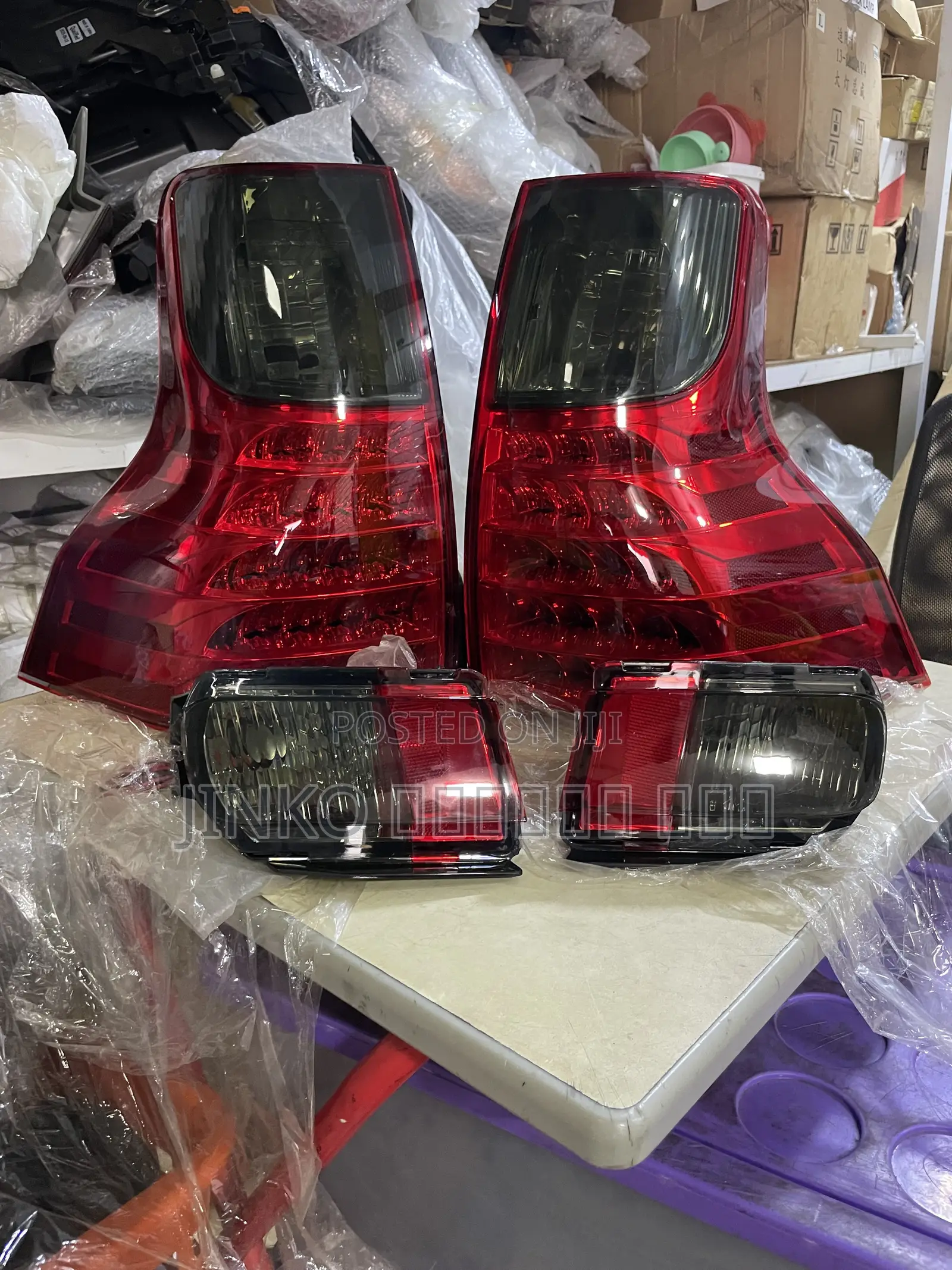 Lexus Gx460/Toyota Prado 2014-2021 Smoke Taillights Full LED
