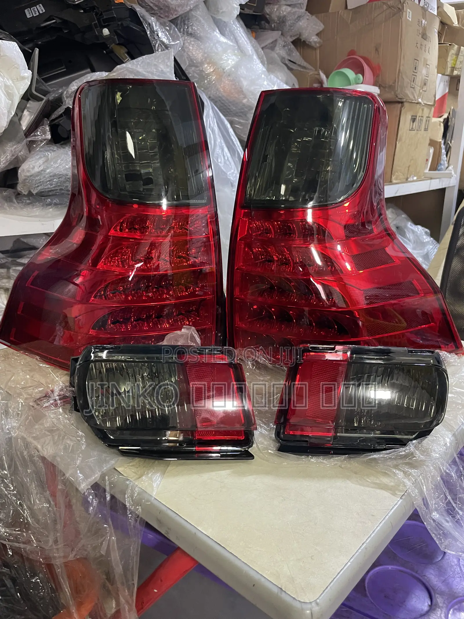 Lexus Gx460/Toyota Prado 2014-2021 Smoke Taillights Full LED