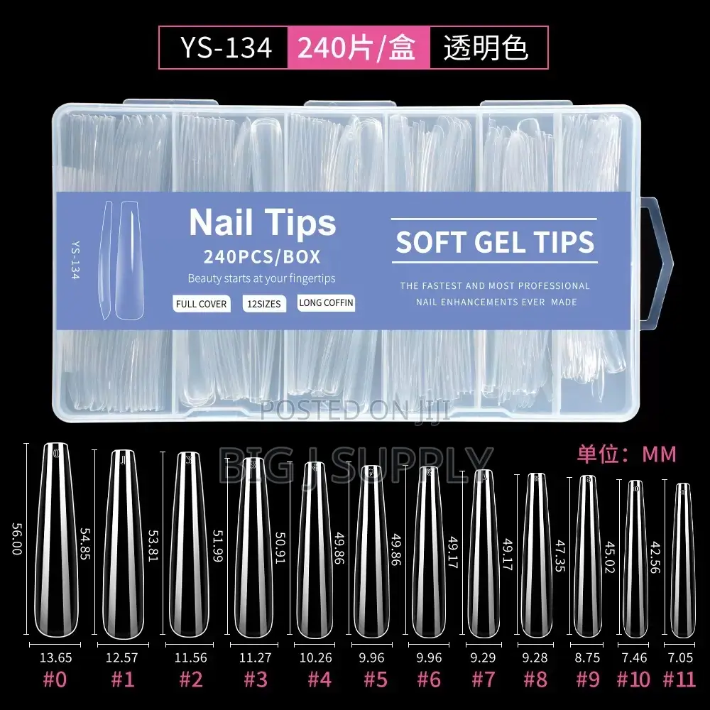 Normal Nail and Acrylic Nail Tip