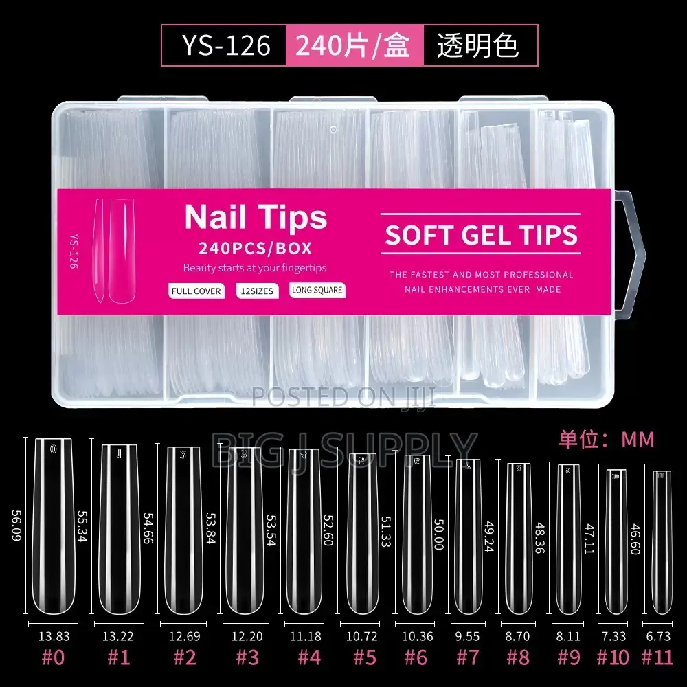 Normal Nail and Acrylic Nail Tip