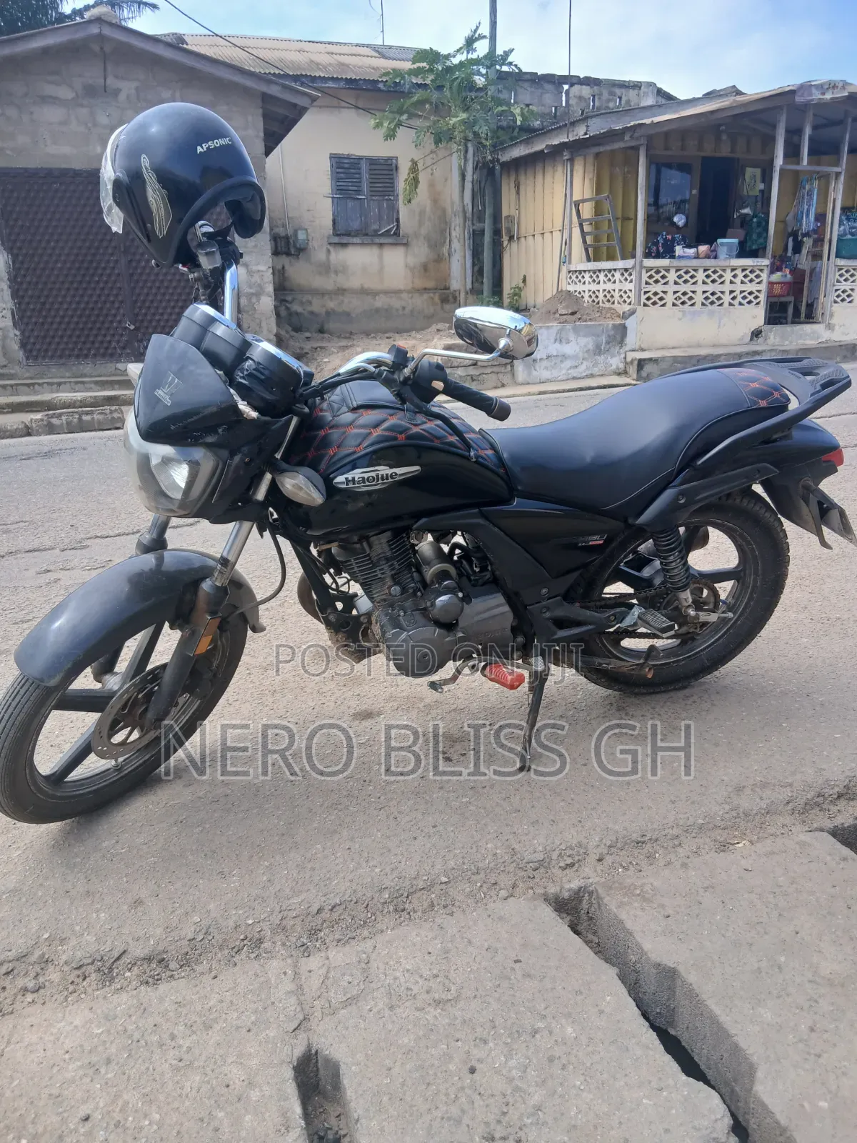 Haojue TF125 2023 Black