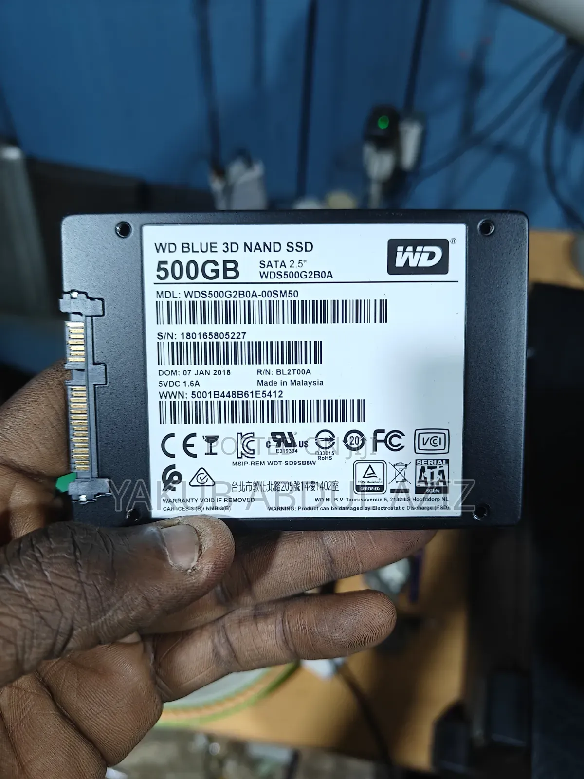 500gig WD SSD Drive