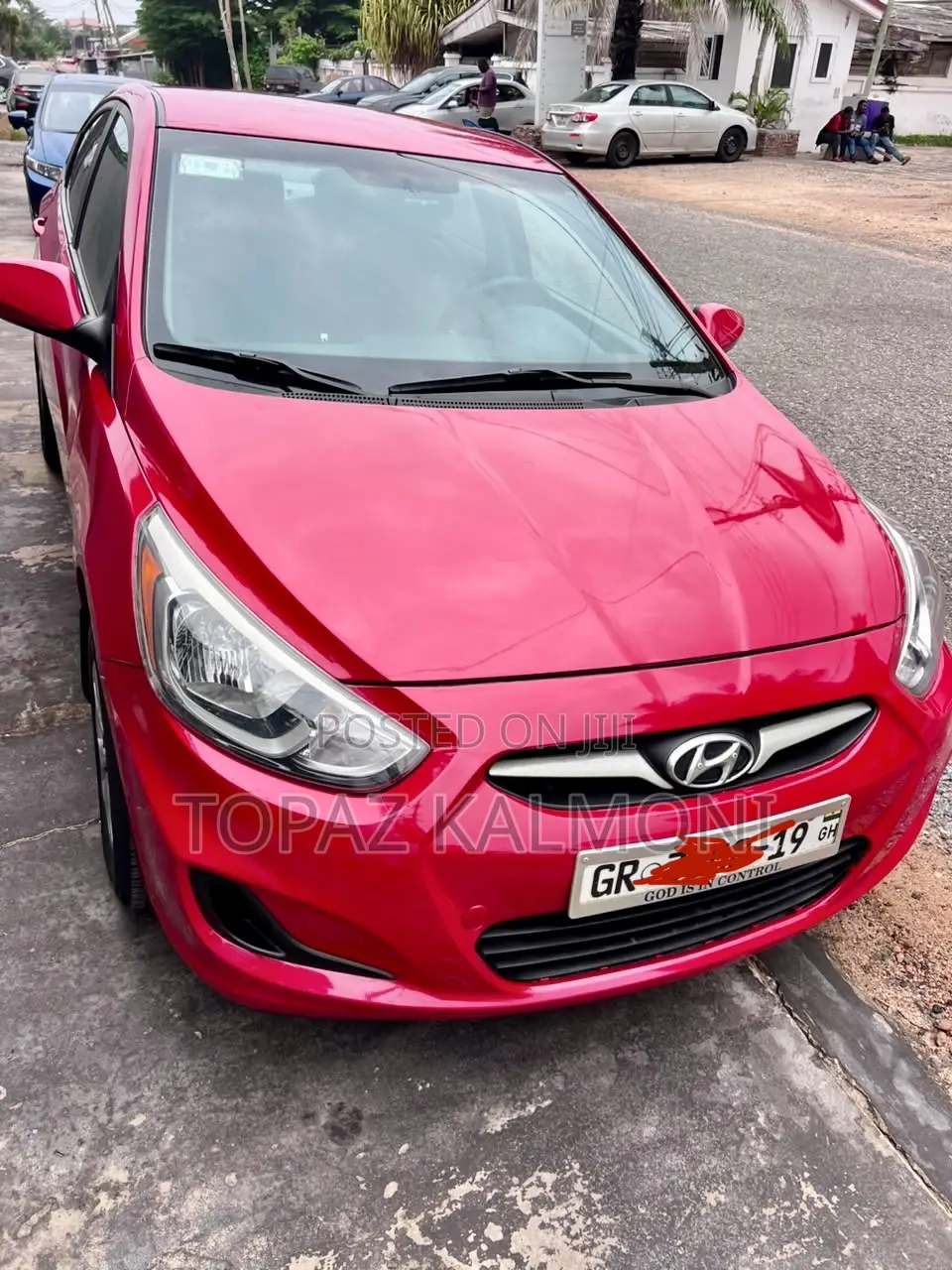Hyundai Accent 2016 Red