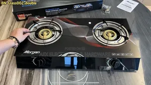 Morgan 3-Burner Glass Top Gas Stove BN-Glass002