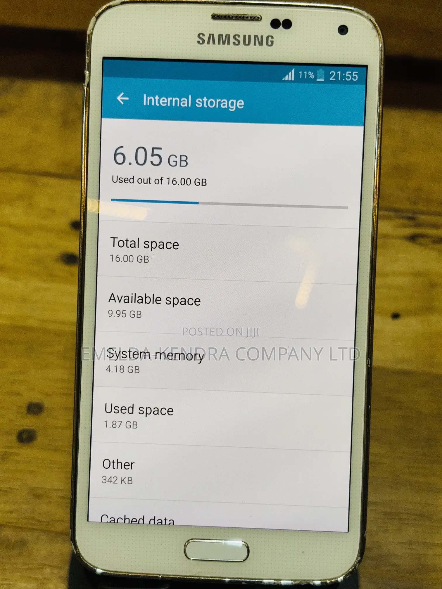 Samsung Galaxy S5 16 GB White
