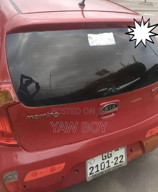 Kia Morning 2012 Red