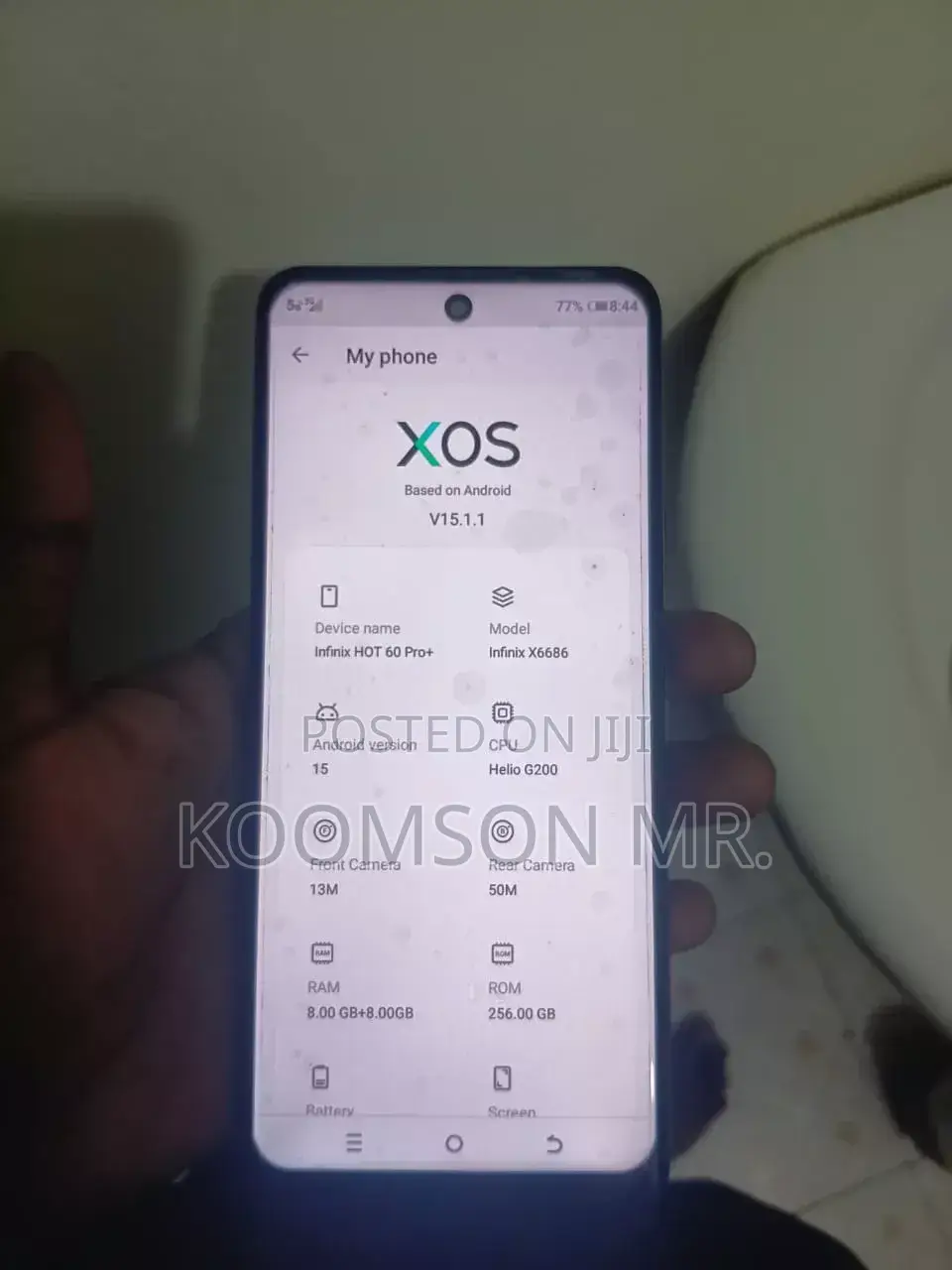 Infinix Hot 60 Pro+ 256 GB Black