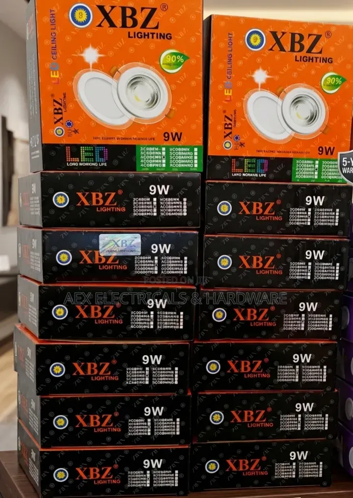 XBZ LED Ceiling Light 9W Round Downlight