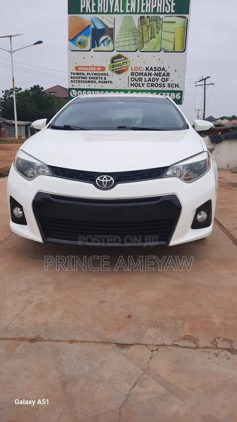 Toyota Corolla 2015 White