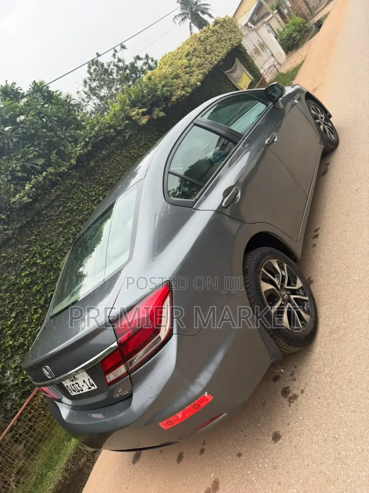 Honda Civic EX 4dr Sedan (1.8L 4cyl CVT) 2015 Gray